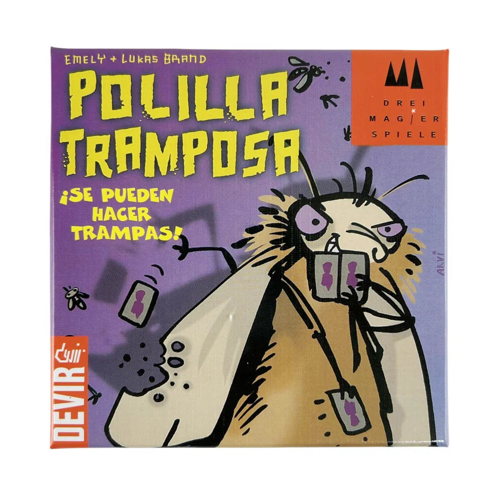 Mogel Motte Kaker Laken Poker Royal Card Game Devir-game Cheating Moth Board Deck