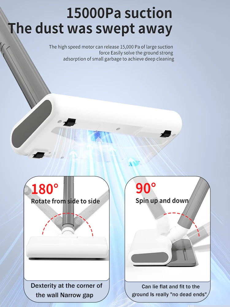 Wireless Handheld Vacuum Cleaner Cordless Handheld Vacuum Chargeable Auto Vacuumfor Home & Car & Pet Mini Vacuum Cleaner