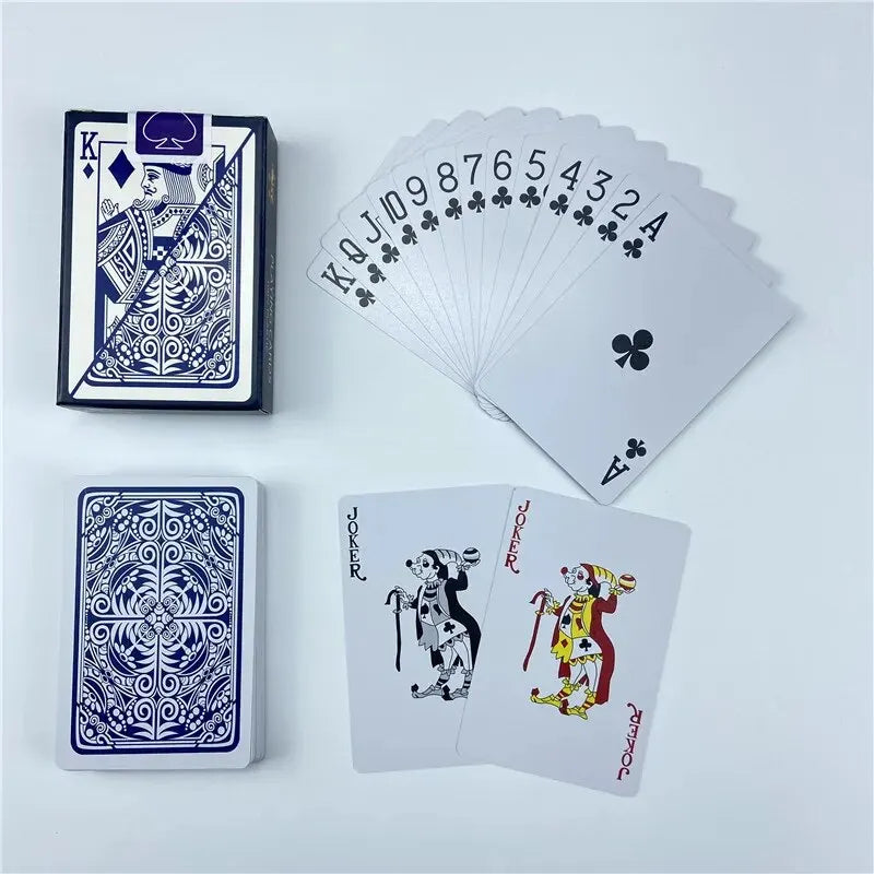 Plastic Playing Cards 5.8CMX8.8CM Waterproof Folding Repair Gram PVC Washable Adult Soha Bridge Entertainment