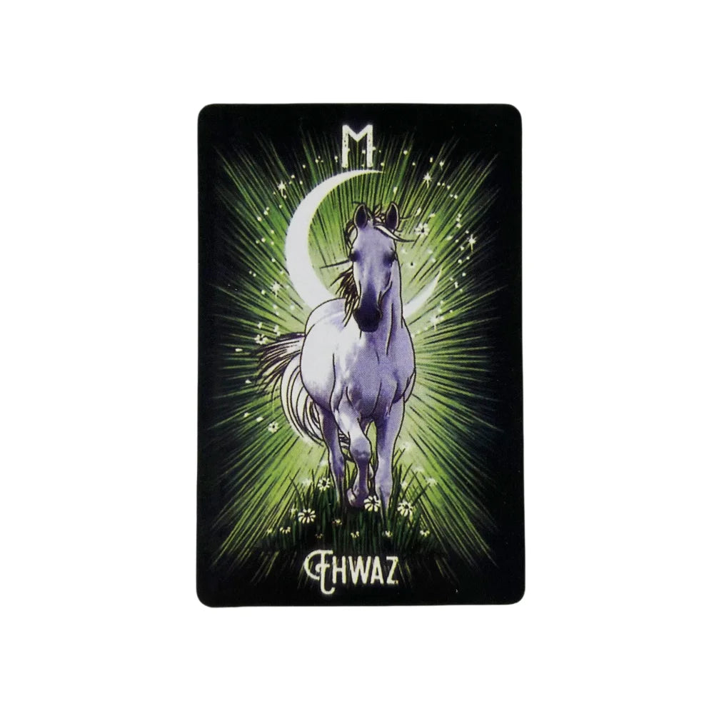 The Witchs Familiar Runic Oracle Card Fate Divination Prophecy Board Tarot Deck Card Family Party Playing Game