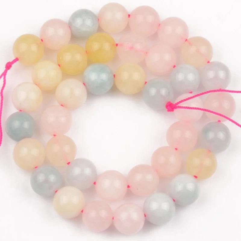 6/8/10mm Natural Stone Sapphire Color Jade Beads Blue Round Loose Beads For Jewelry Making Supplies Diy Charms Bracelets 15''