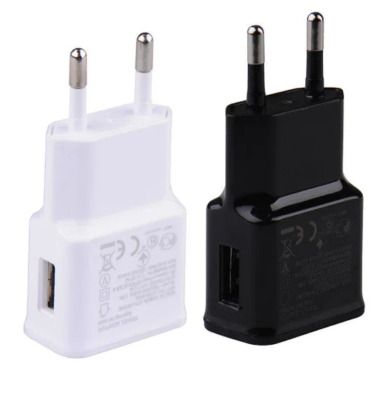 5V 2A EU Plug Charger USB EU Charger PlugFor iPhone XS X Max Huawei P 30 Samsung S 9 plus Travel Wall Charger Adapter