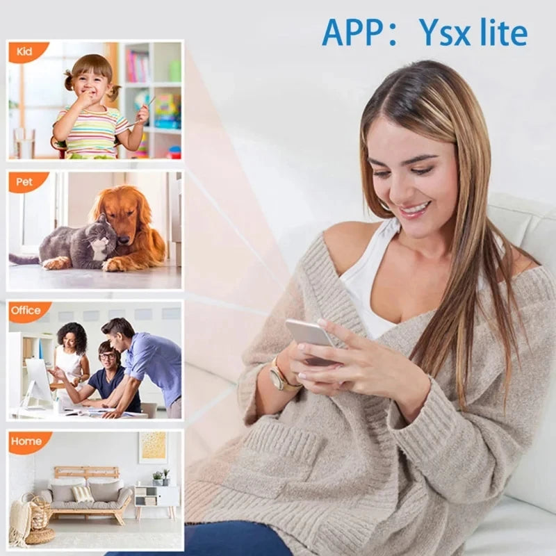 HD 1080P Camera Wireless WiFi Baby Monitor Indoor Safety Security Surveillance Night Vision Camera IP Camera Recorder