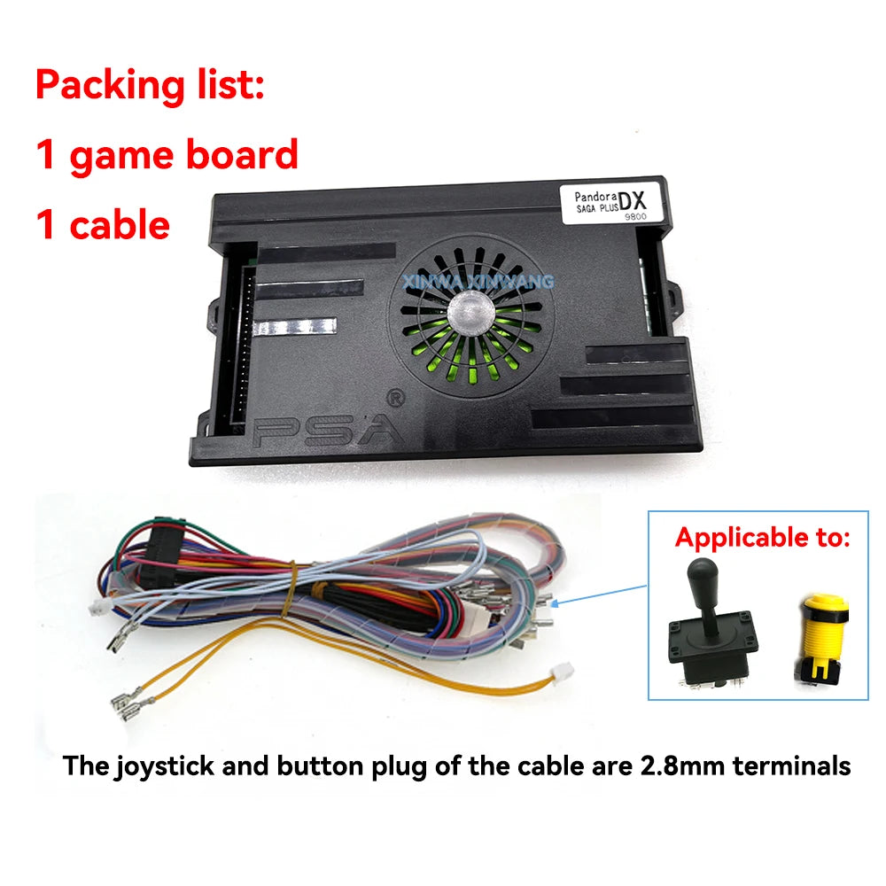 Pandora Saga Box DX2 26800 in 1 PCB Family Mainboard Retro Arcade Game Console For Built Bartop Cabinet Machine HDMI VGA