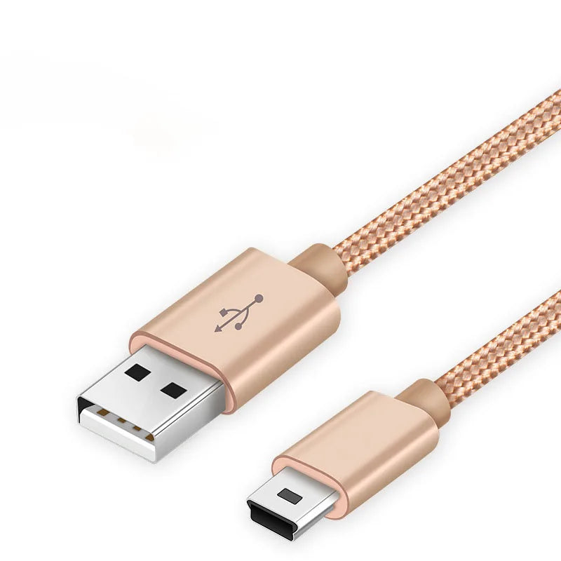 Mini USB Cable Mini USB to USB Fast Data Charger Cable for MP3 MP4 Player Car DVR GPS Digital Camera HDD