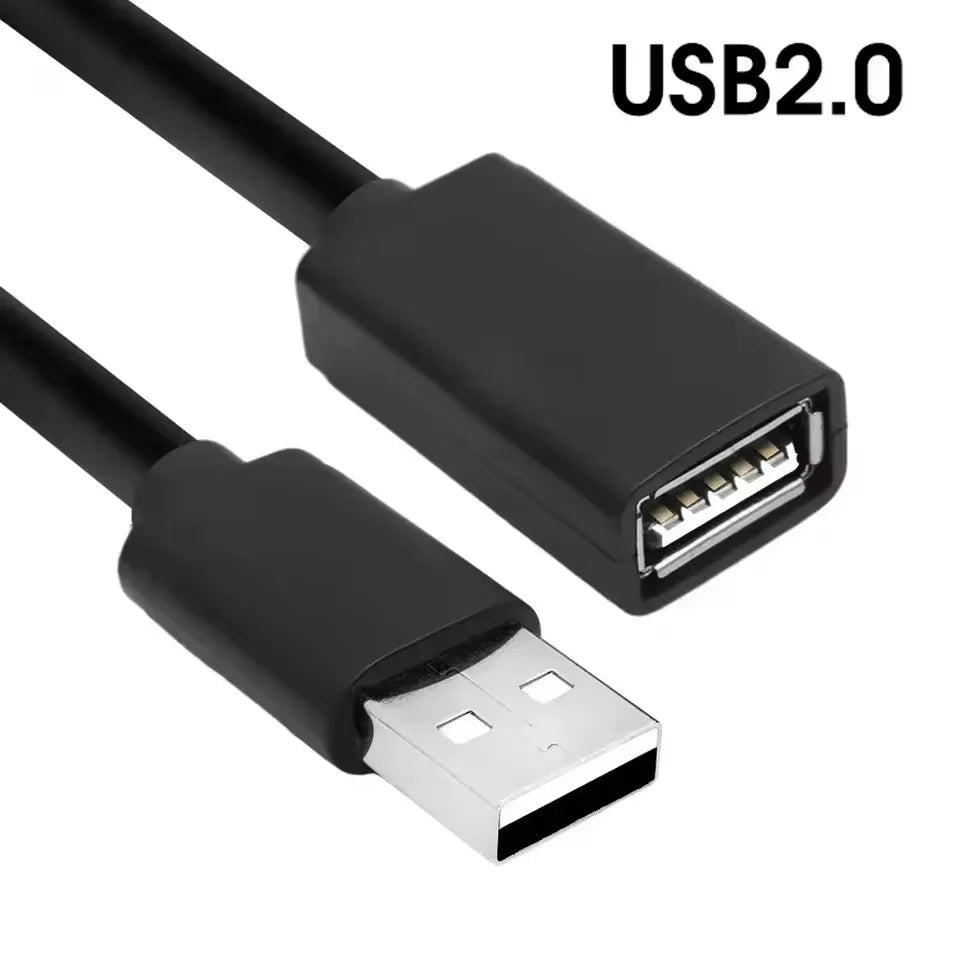 USB Extension Cable USB 3.0 2.0 Extender Cord for Smart TV SSD Xbox One Laptop PC Fast Speed USB 3.0 Cable Extension 1m 2m 3.0m