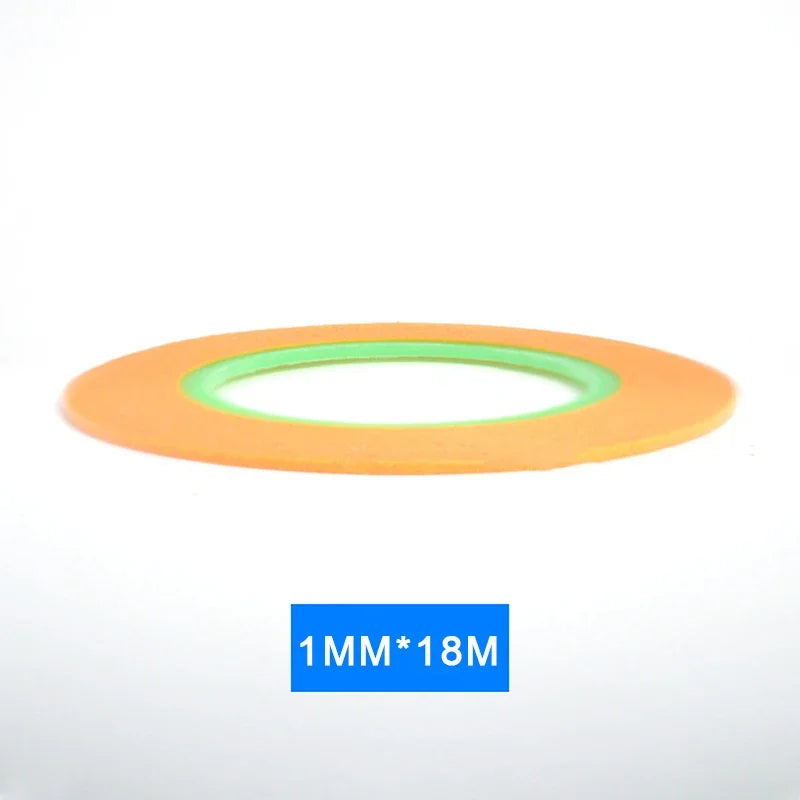 Model Spraying Coating Color Ultra Tape Fine DIY Special Masking Wide 1mm/2mm/3mm 18m Model Covering Tape
