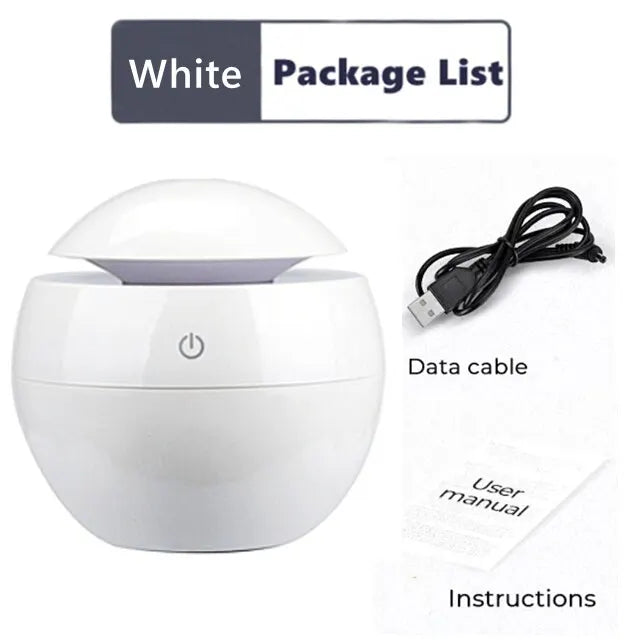 Clearance_Mini Humidifier Usb Aromatherapy Machine Car Mounted Air Purifier Indoor Facial Hydration Night Colorful Atmosphere Li