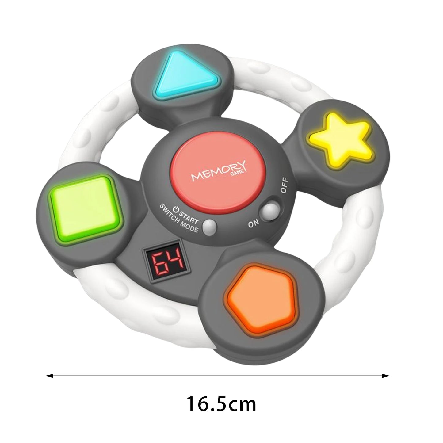 Electronic Slide Brain Games Brain Teaser Handheld Games Console Learning Puzzles Toys for Kids Intelligence IQ Training