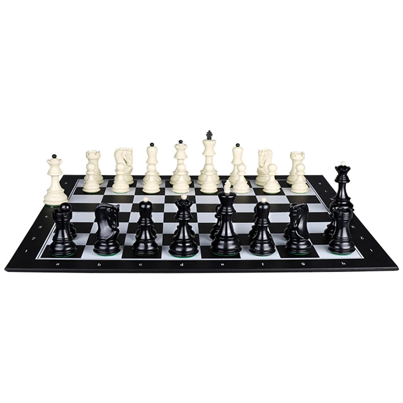 Exquisite Standard Heavy Plastic Tuba Chess Pieces Excluding Chessboard Nonmagnetic Home Entertainment Games