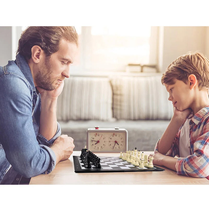 Exquisite Standard Heavy Plastic Tuba Chess Pieces Excluding Chessboard Nonmagnetic Home Entertainment Games