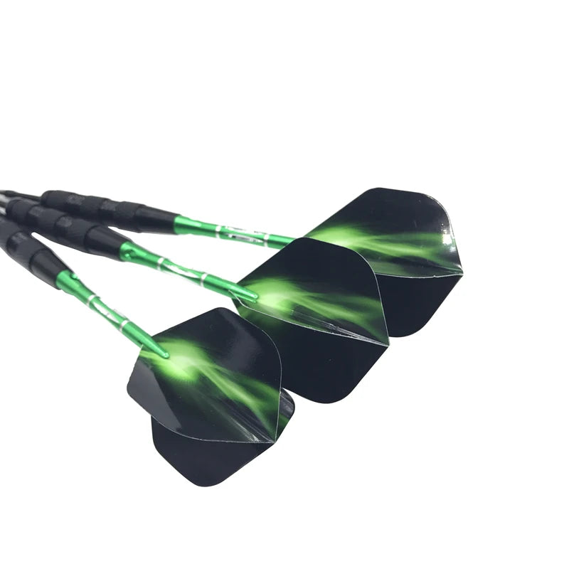 New Darts High-quality 3Pcs/set Steel Pointed Darts Professional 20g Indoor Sports Entertainment Dart Green Shafts Flight