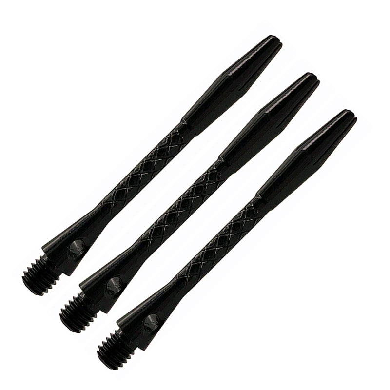 High-quality 6Pcs/Lot Darts Shaft Aluminium Alloy Material 45mm Shafts Silvery White and Black Two Colour