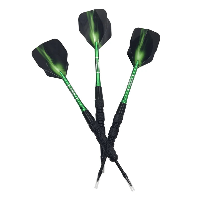 New Darts High-quality 3Pcs/set Steel Pointed Darts Professional 20g Indoor Sports Entertainment Dart Green Shafts Flight