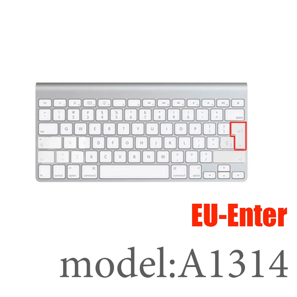 Desktop PC for Apple Bluetooth Wireless keybord MLA22LL/ A1644 A1314 IMAC Keyboard cover Protector Silicone Cover US/EU Version