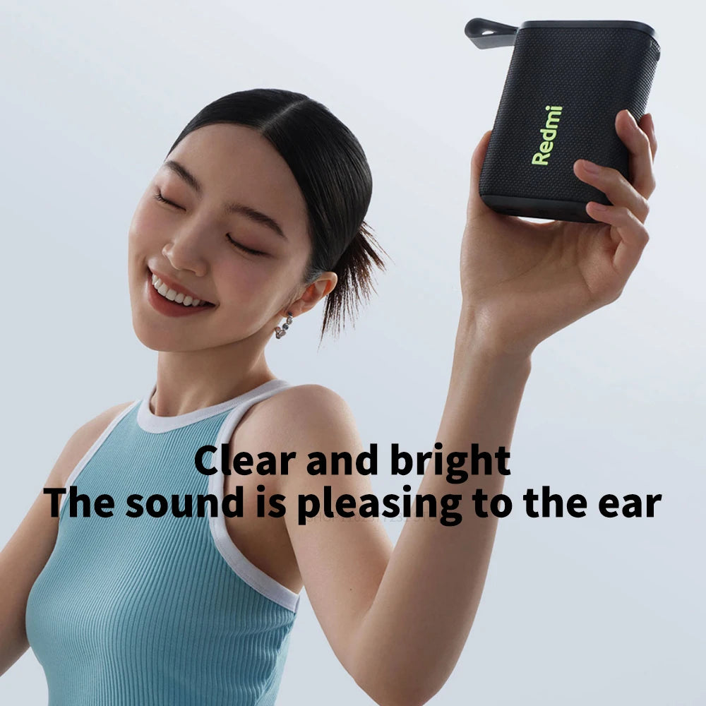 Xiaomi Redmi Portable Bluetooth Speaker Outdoor IP67 Stereo Powerful Sound  Box BT5.3 RGB Dual Pairing TWS Connectivity Colorful
