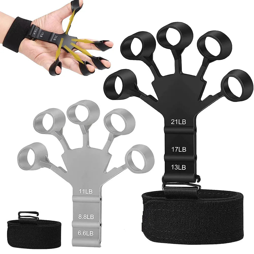 Grip Strength Trainer Wrist Exerciser Strengthener Finger Trainer Used to Exercise Finger Strength, Flexibility