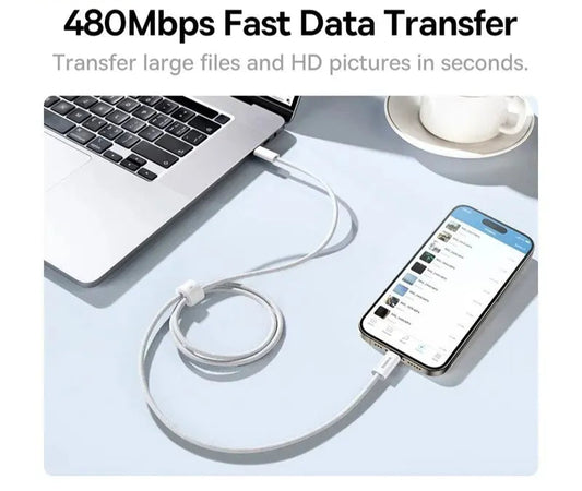 Baseus 100W Type C To USB C Cable For iPhone 16 15 Fast Charging Charger Cord For Macbook iPad Samsung Xiaomi Fast USB C Wire