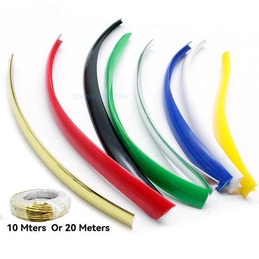 PVC 19mm T Molding Decoration Moulding Rubber Trim Slot Edge Protection For Coin Arcade Game Vending Machine Wooden Cabinet DIY