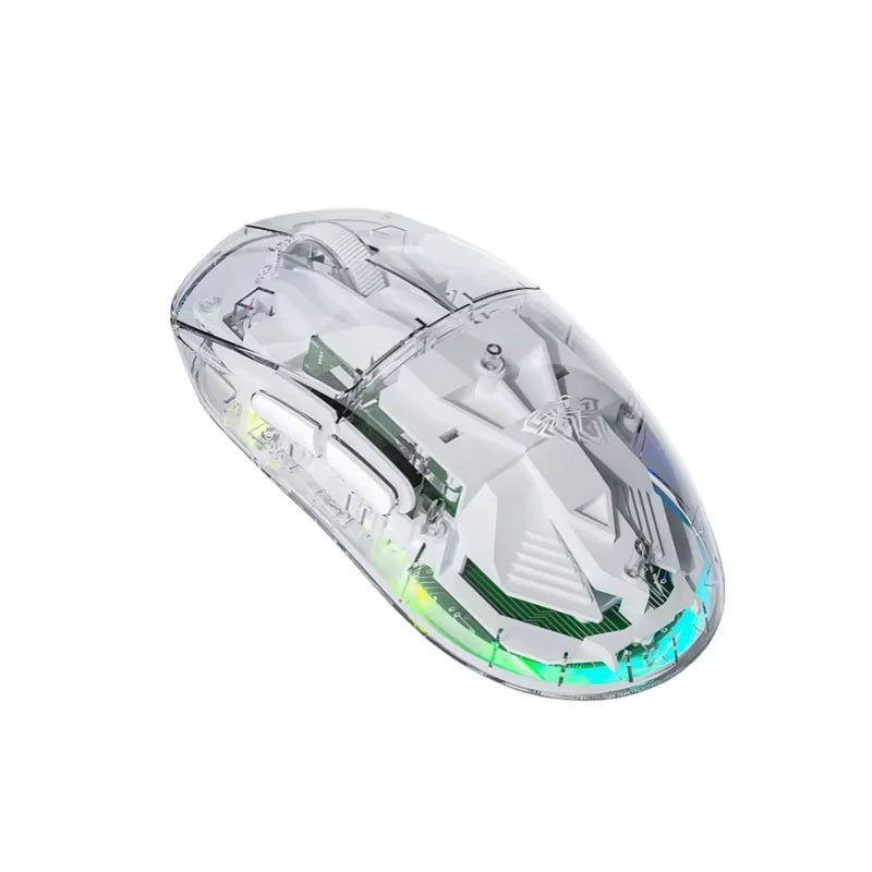 AULA SC660 Wireless Bluetooth Mouse E-sports Mouse Three-Mode Connection Lightweight Mouse Type-C Charging Game Office Girls Boy