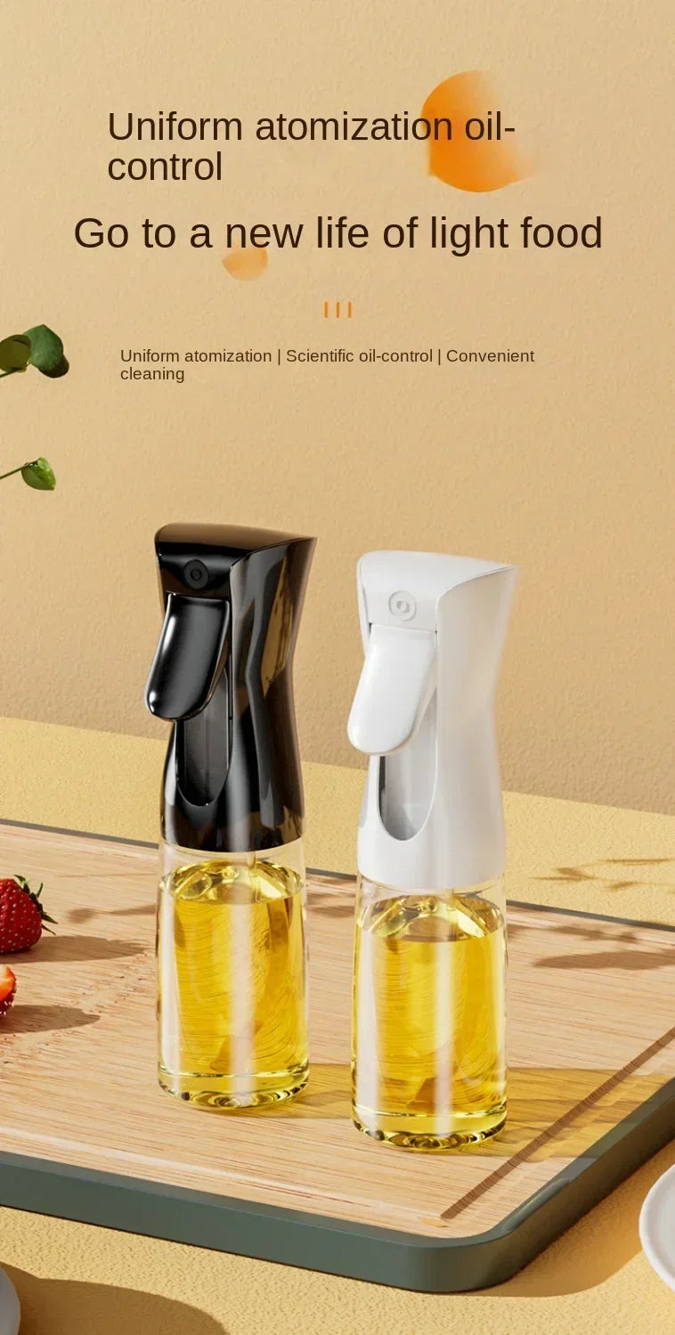 Oil Spray for Cooking Olive Oil Dispenser Plastic Bottle Sprayer Mist-Reusable Food Grade Oil Vinegar Spray Kitchen Accessories
