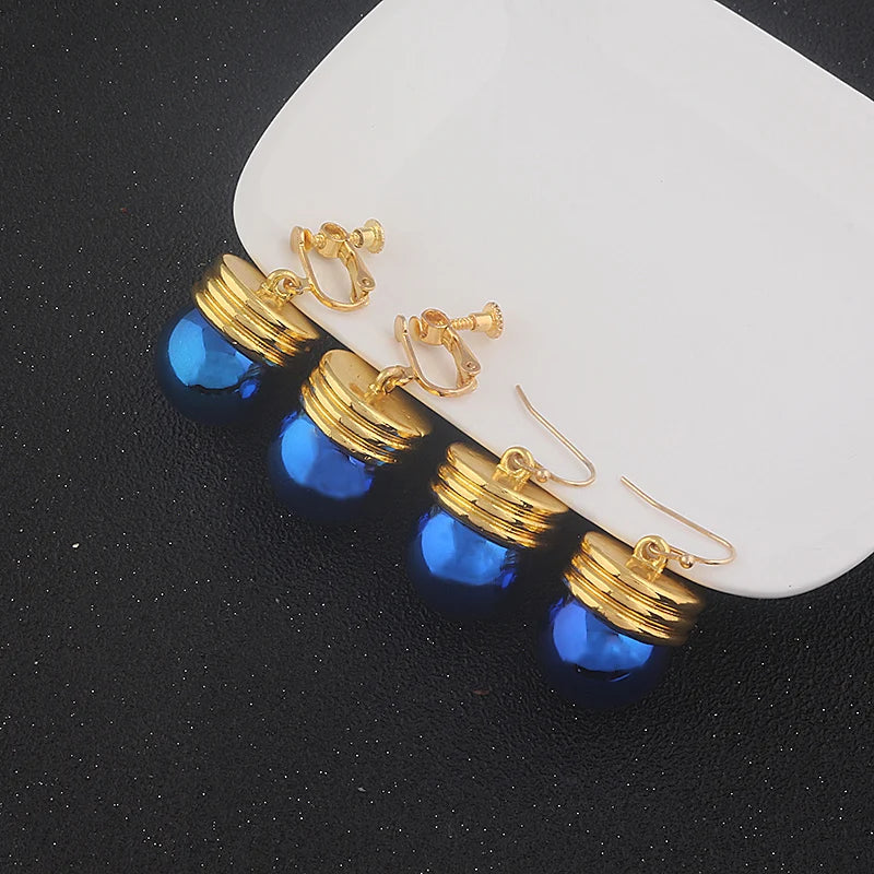 Cosplay Earrings Anime Hunter x Hunter Clip Earrings for Women Men Jewelry Gift