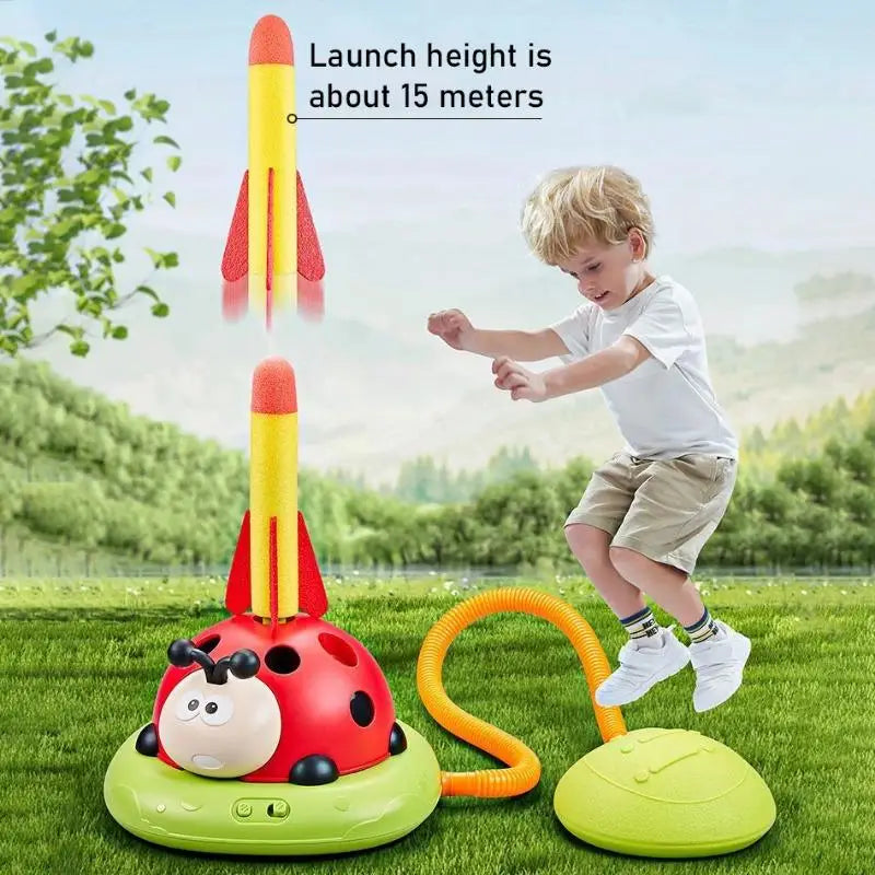 Upgrade Ladybug sporting toys Baseball 2/3/4/5-In-1 Sports Skipping Rope Machine Ferrule Jumping Toy Children Outdoor Play Games
