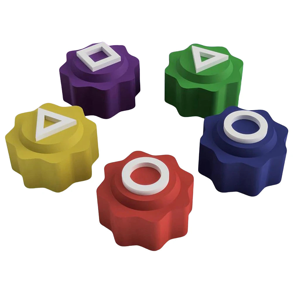 Korean Traditional Play Game Fun Gonggi Jack Stone Pebbles Set Hand Eye Coordination Training Toy Gong gi Set Party Board Game