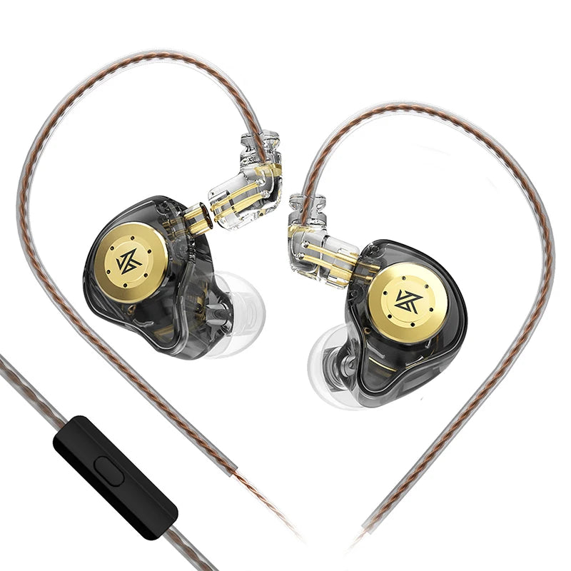 Headset Dynamics in the Ear Monitor Hifi Wired Headset Bass Stereo Game Music Headset Noise Cancellation Headset