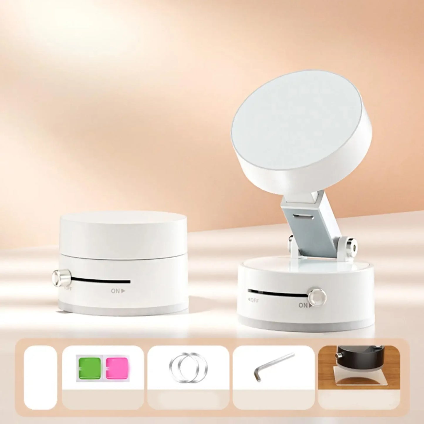 Generic Car Phone Holder Strong Vacuum Suction Simple Installation Phone Stand Phone Mount Adjustable Angle Professional