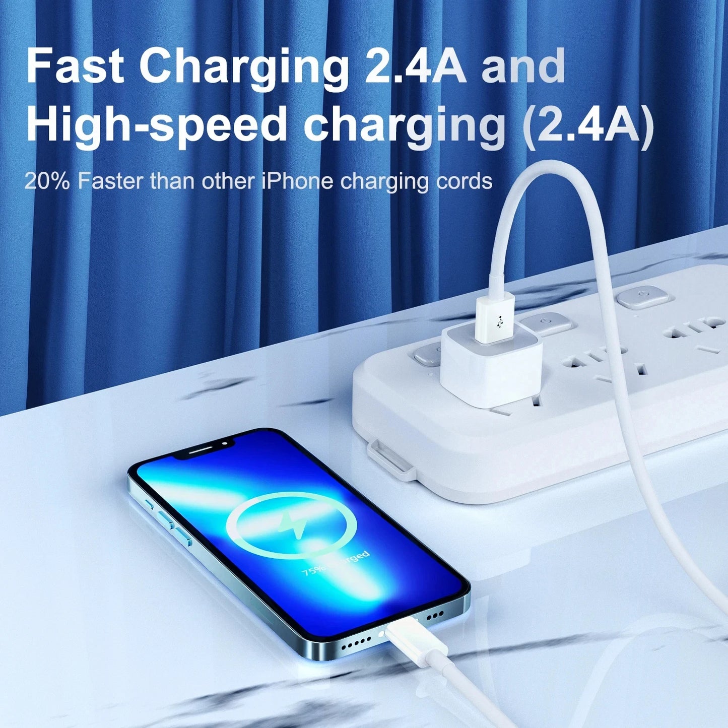 [MFi Certified] Charger Cord for iPhone 3ft /6ft USB to Lightning Cable Fast Charging Cable for iPhone 14 13 12 11 XR XS