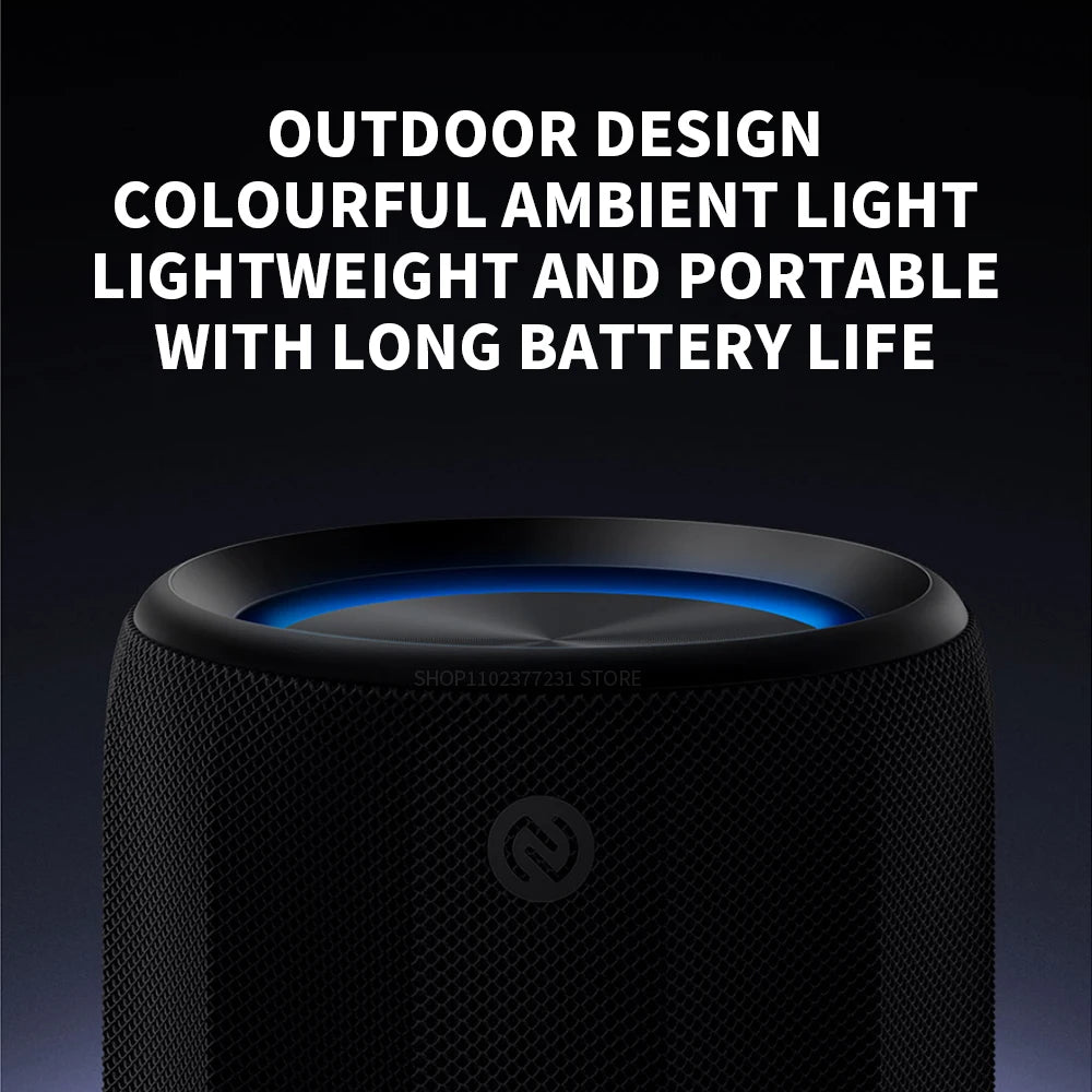 Xiaomi Bluetooth Speaker Mini ASM01A Bluetooth 5.3 RGB  Light IP67 360°Omnidirectional Stereo Outdoor Portable Sound Mi Home APP