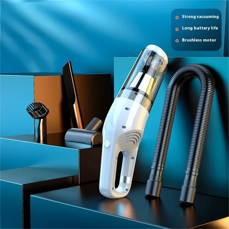 Handheld USB Charging Portable Home Car Wireless Cleaning Vacuum Cleaner, High-power Suitable For Dust And Pet Hair
