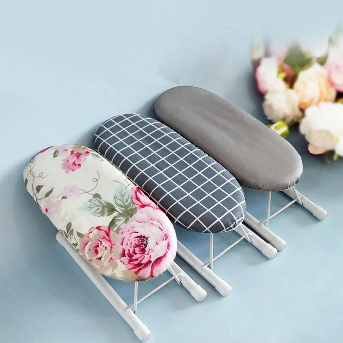 small ironing board.