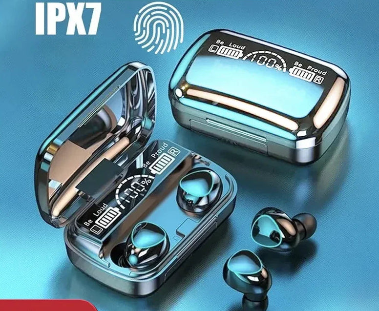 M10 TWS Bluetooth Headphones 2500mAh Charging Box Wireless Earphones With Microphone 9D Stereo Sports Waterproof Earbuds Headset