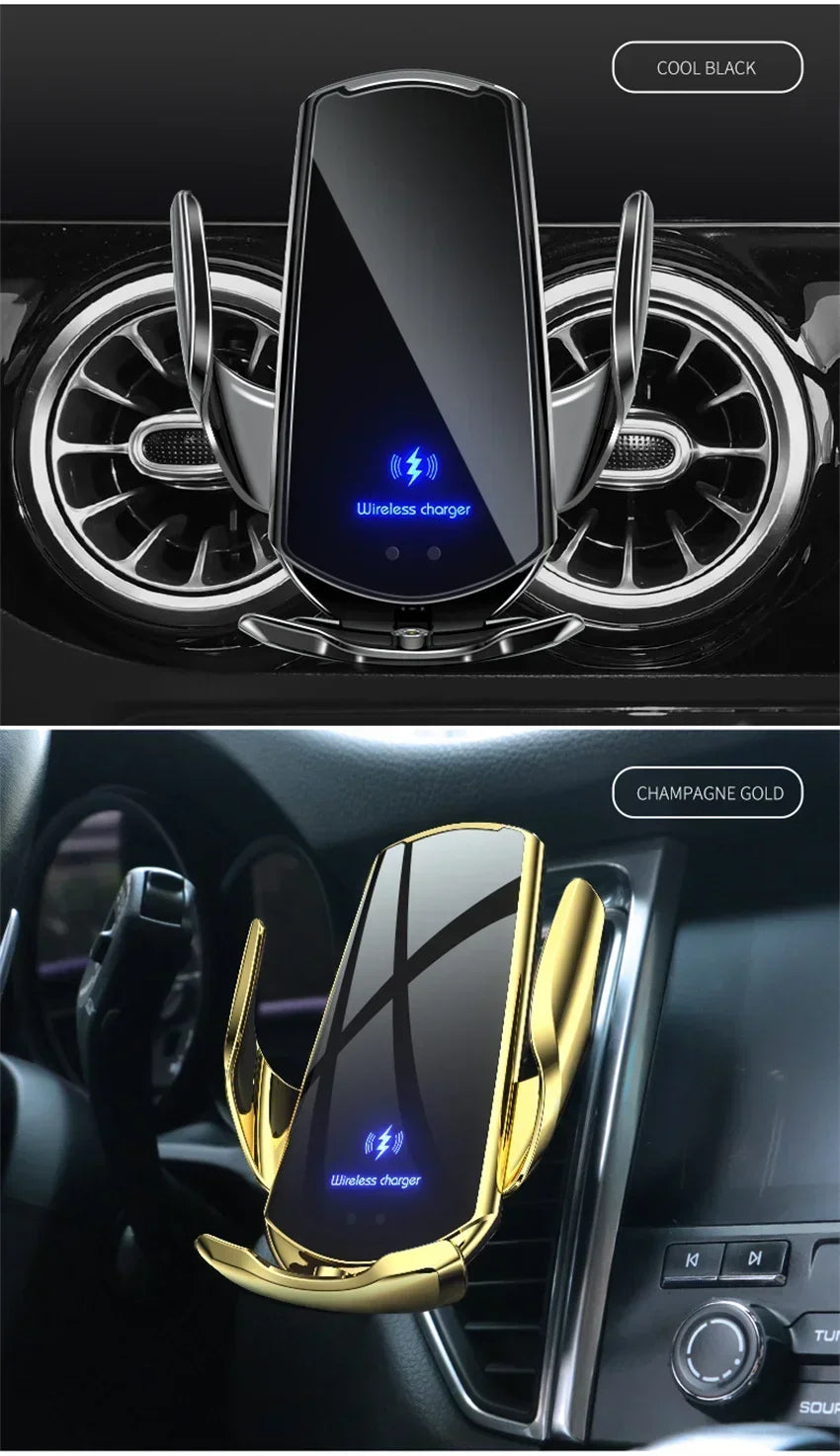 30W Wireless Car Charger Magnetic Car Phone Holder For iPhone 16-12 Pro Max Xiaomi Samsung Fast Charging Wireless Chargers