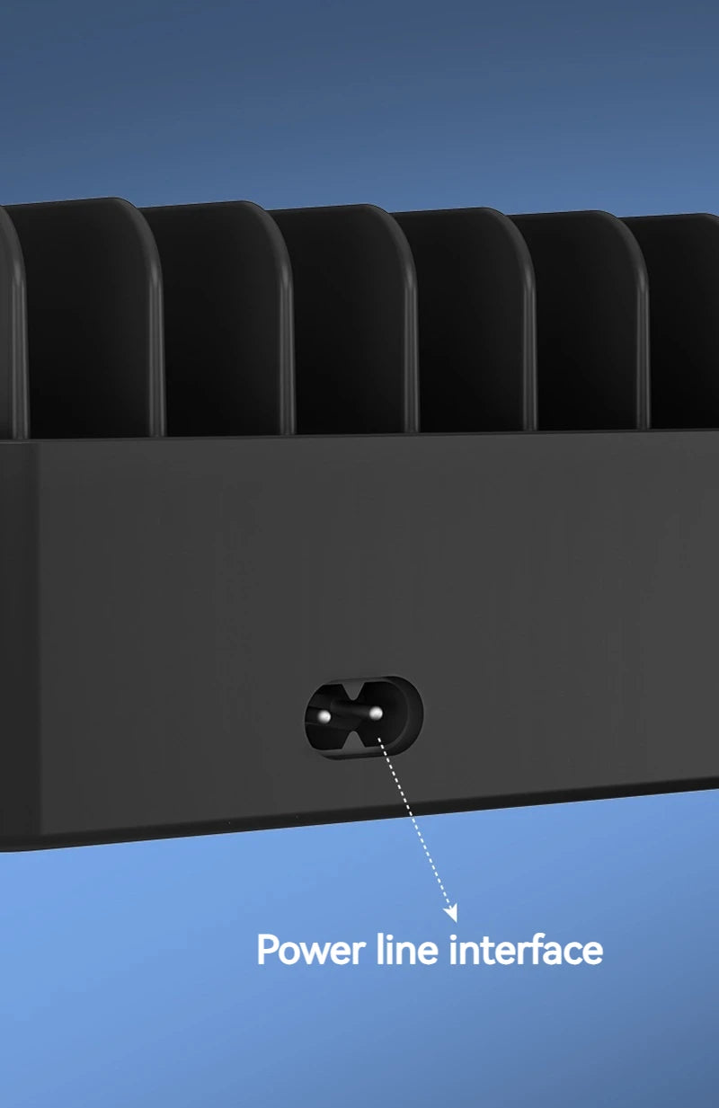 ASENGRY 150W Universal Multi USB Charger 16 Port USB Charging Station Tablet Stand For Ipad Iphone 15 14 13 Pro Max Samsung S24