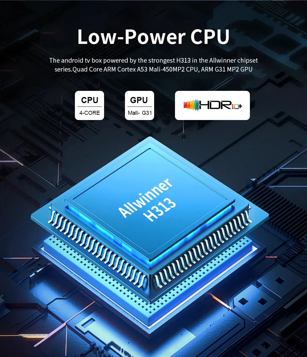 Factory Directly Android14 TV Stick Home theater Mortal Q8 Support 4K@60fps Video Wifi6 Allwinner H313 Quad Core Voice Remote