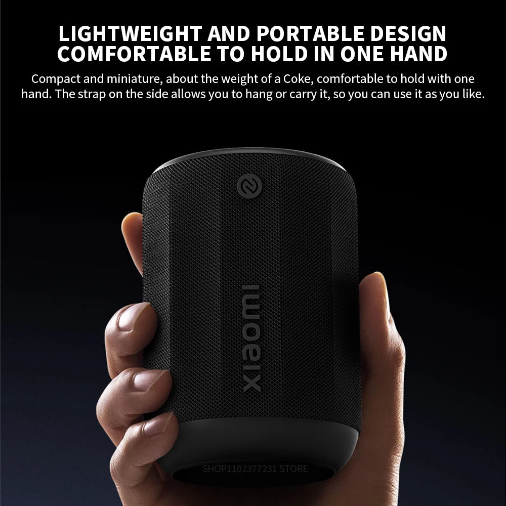 Xiaomi Bluetooth Speaker Mini ASM01A Bluetooth 5.3 RGB  Light IP67 360°Omnidirectional Stereo Outdoor Portable Sound Mi Home APP