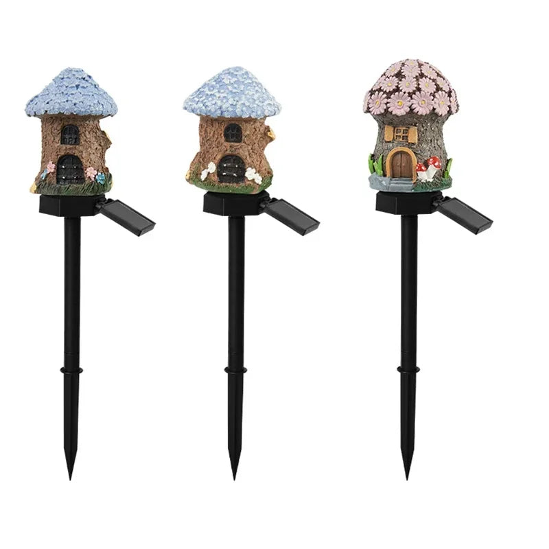 Solar Powered Owl Animal Lawn Lamp Solar Led Light Outdoor Garden Decoration Lamp Waterproof Solar Lights