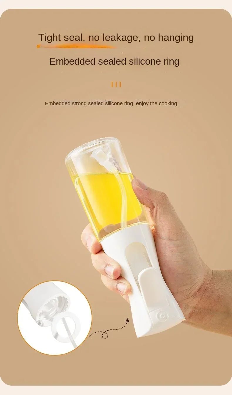 Oil Spray for Cooking Olive Oil Dispenser Plastic Bottle Sprayer Mist-Reusable Food Grade Oil Vinegar Spray Kitchen Accessories