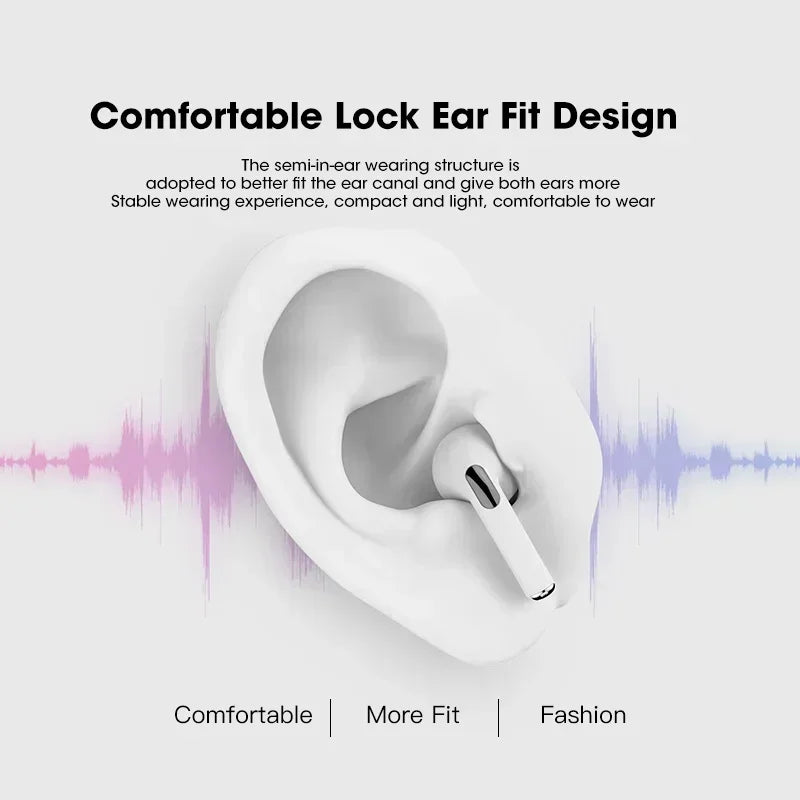 Wireless Headphones Fone Bluetooth Earphones In Ear Earbuds Pro4 Headset Apply to smartphones