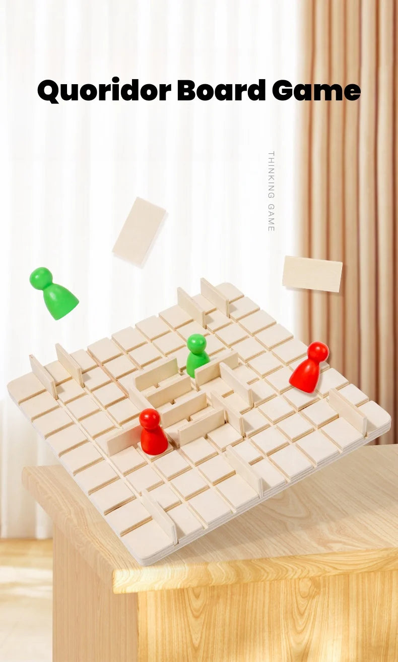 Children Logical Thinking Games Wooden Chess Toys Parent-Child Interactive Board Games Educational Toys For Kids Brain Training
