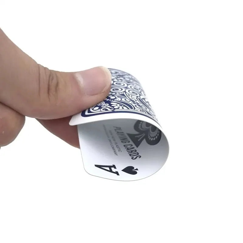 Plastic Playing Cards 5.8CMX8.8CM Waterproof Folding Repair Gram PVC Washable Adult Soha Bridge Entertainment
