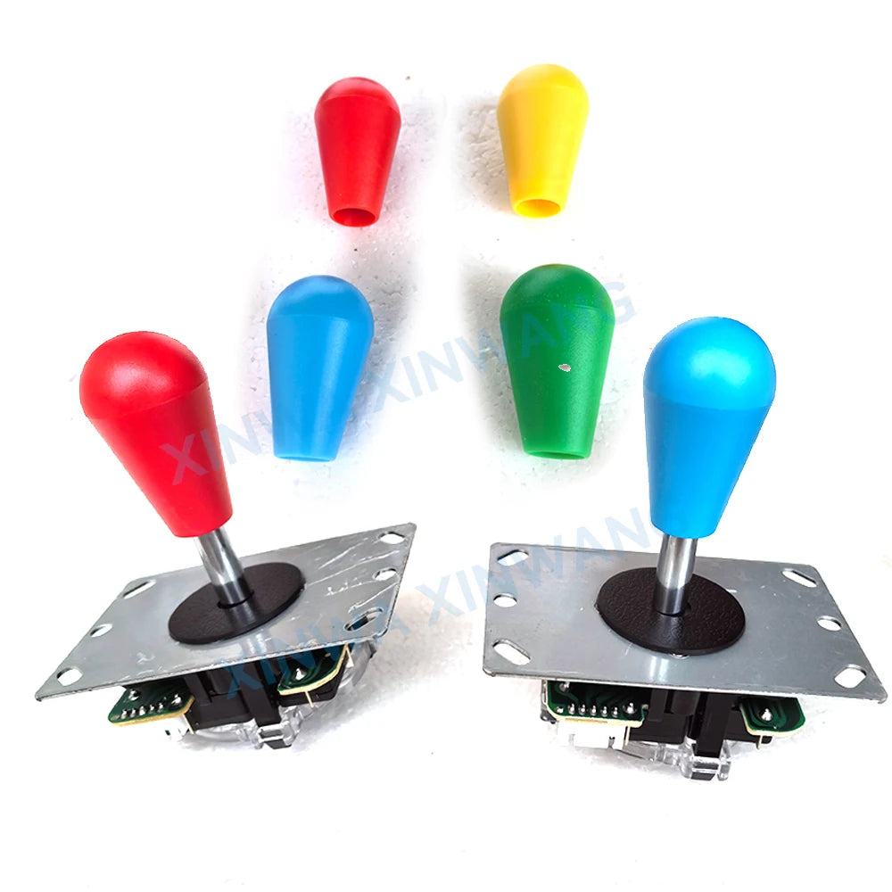 DIY Arcade Game Kit 2 Players Set Light Push Button American Style Joystick USB Encoder Cables For PC Raspberry Pi Mame Parts