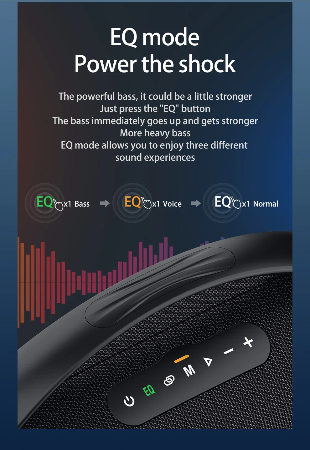 ZEALOT S97 80W Wireless speaker, Outdoor Portable Subwoofer Speaker, Hifi Sound quality,Dual Pairing, Fast Charging,16000mAh.