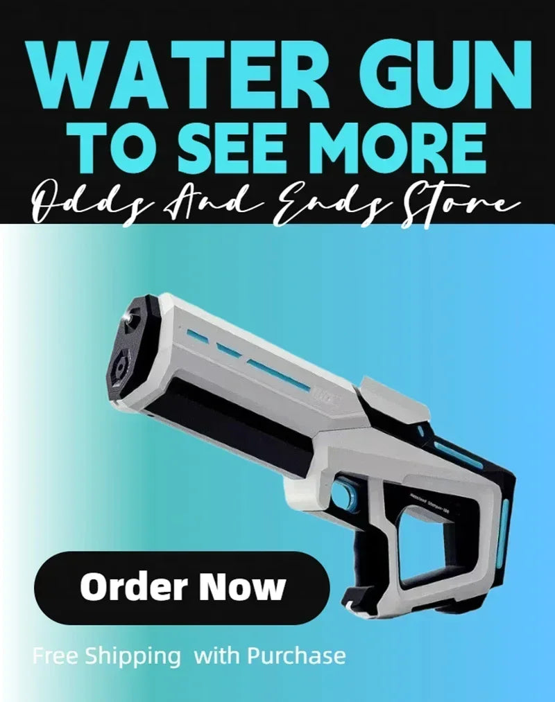 Automatic water absorbing electric water gun, outdoor beach swimming pool entertainment, adult and children's water gun