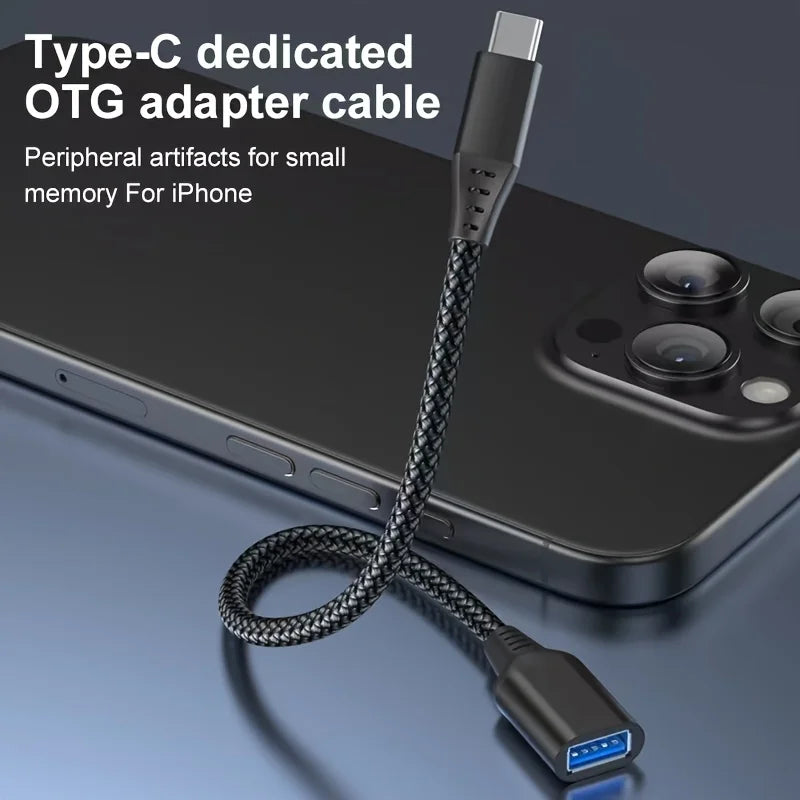 USB C to USB adapter 3 0 USB C OTG adapter 10Gbps USB Type C to USB adapter USB C to USB A female OTG cable for MacBook Pro iPad