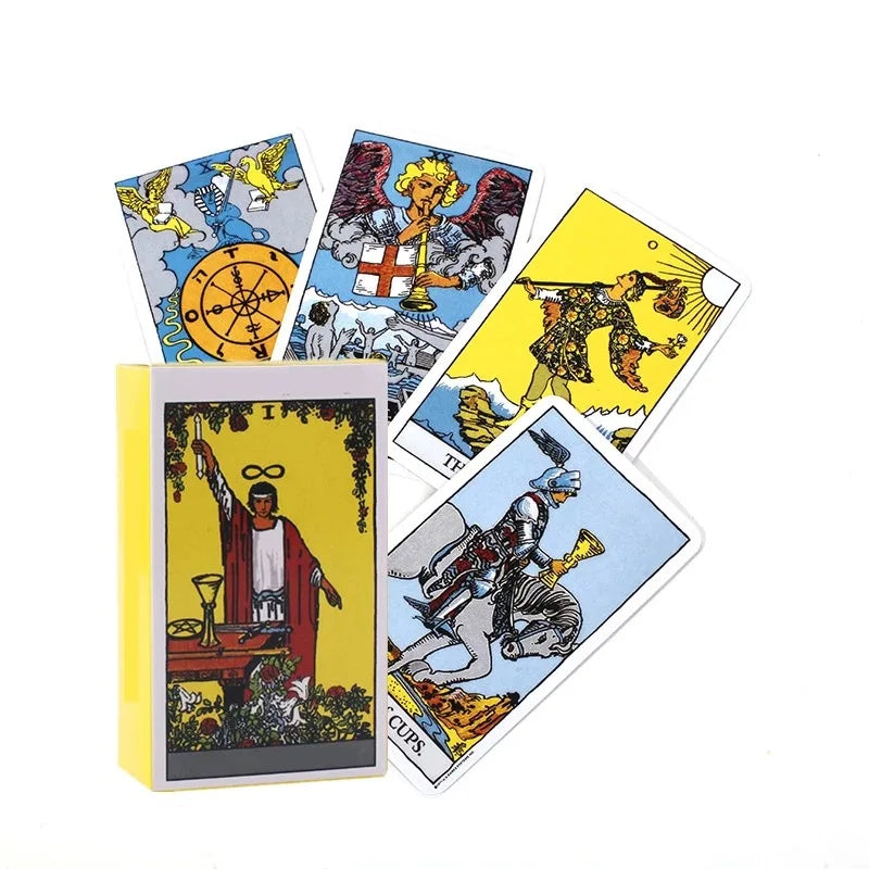 The Rider Waite Tarot Card Divination Personal Use Tarot Deck Full English Spanish Version Oracles Deck for Girl Board Game