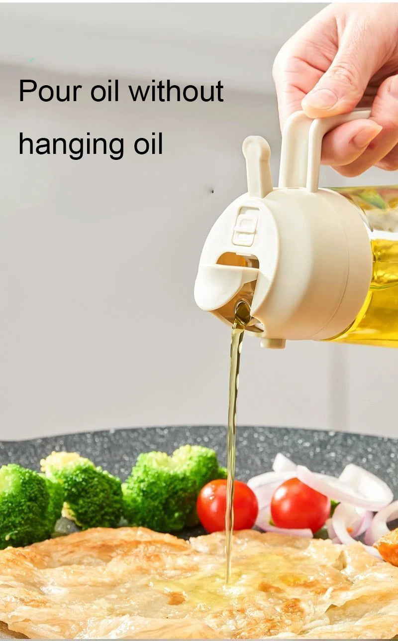 2in1 Kitchen Spray Oil Dispenser Oil Sprayer Polisher or Oil Brush for Air Fryer Salad Grilling Roasting Cooking Kitchen Acceeso